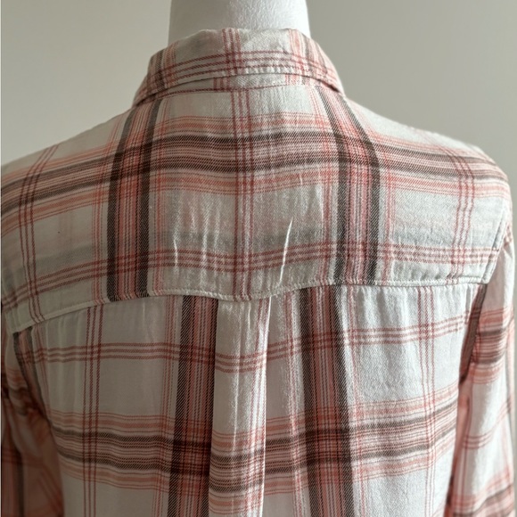 Jessica Simpson Long Sleeve Button Down Plaid Size S - Picture 5 of 11